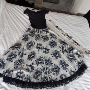 Off the shoulder dress